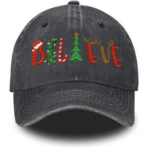 Baseball Cap for Women Men Christmas